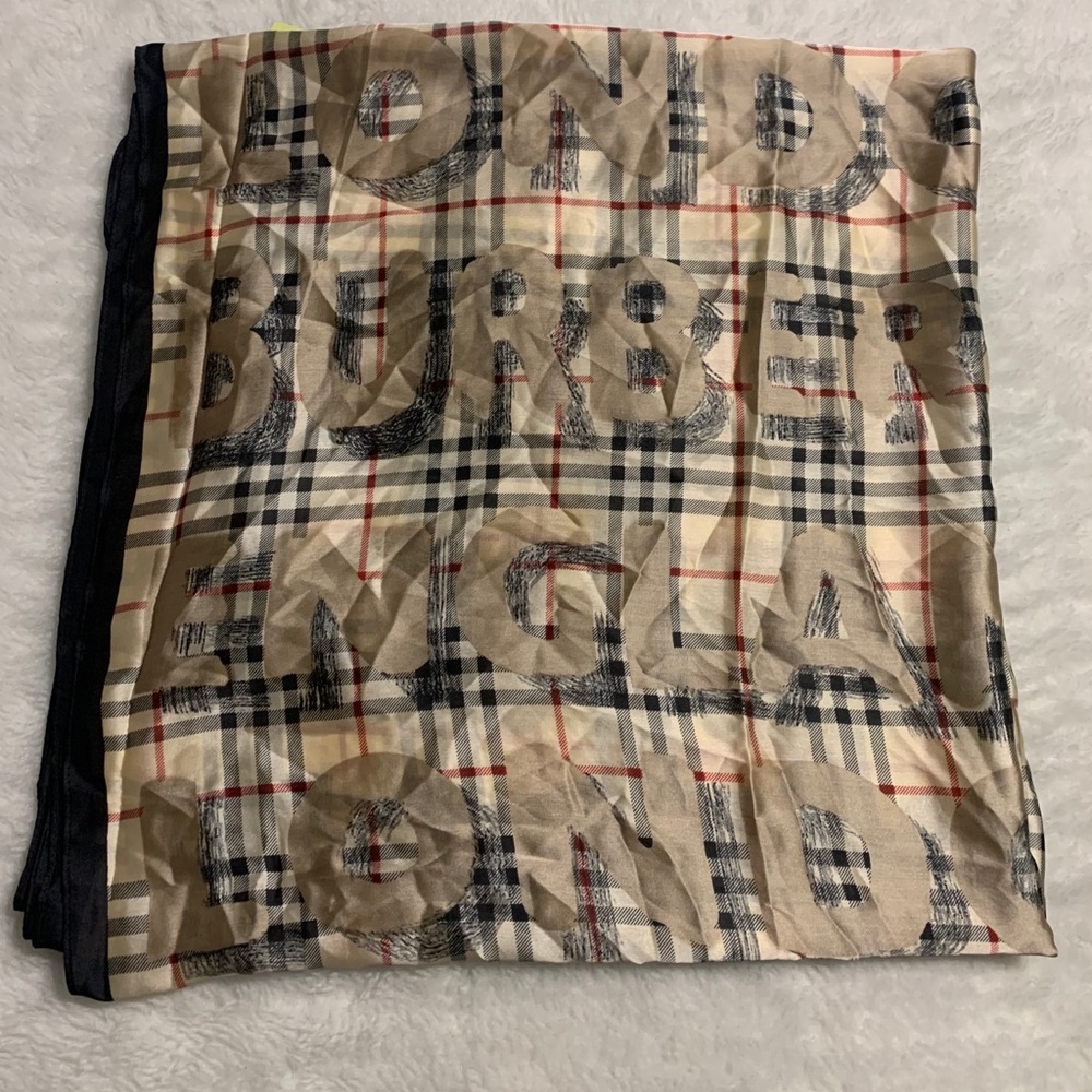 Burberry Silk Scarf